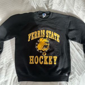 Ferris state hockey crewneck sweater